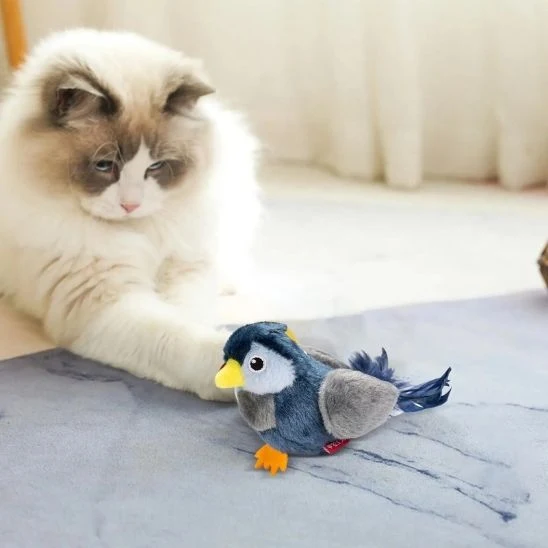 Jouet oiseau pour chat | Chasseur d'Ailes
