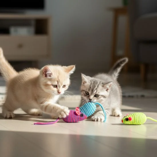 Jouets pour les chats souris