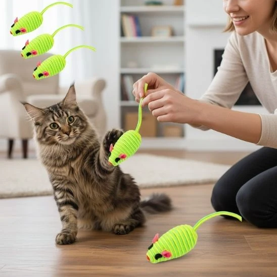 Jouets pour les chats souris