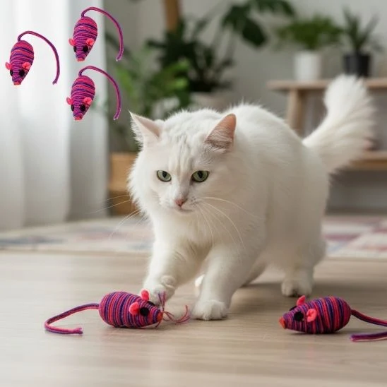 Jouets pour les chats souris