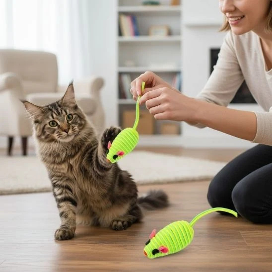 Jouets pour les chats souris