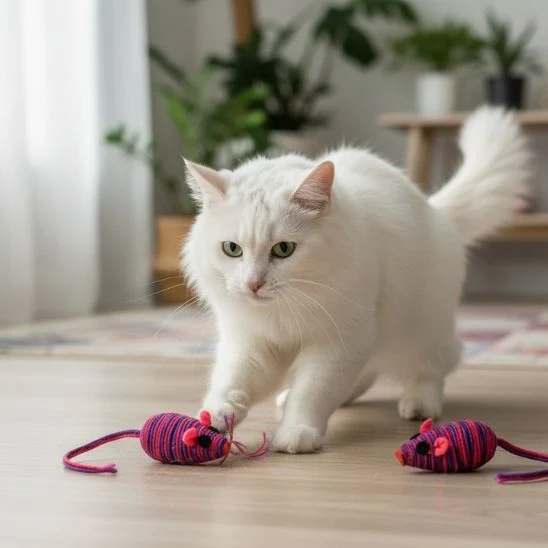 Jouets pour les chats souris