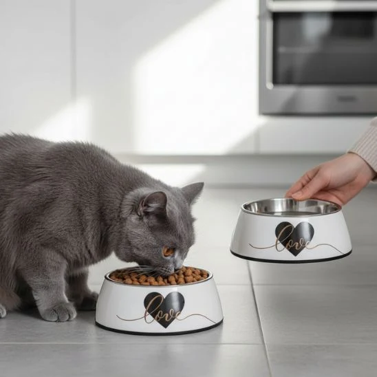 Gamelles chat Duo Love