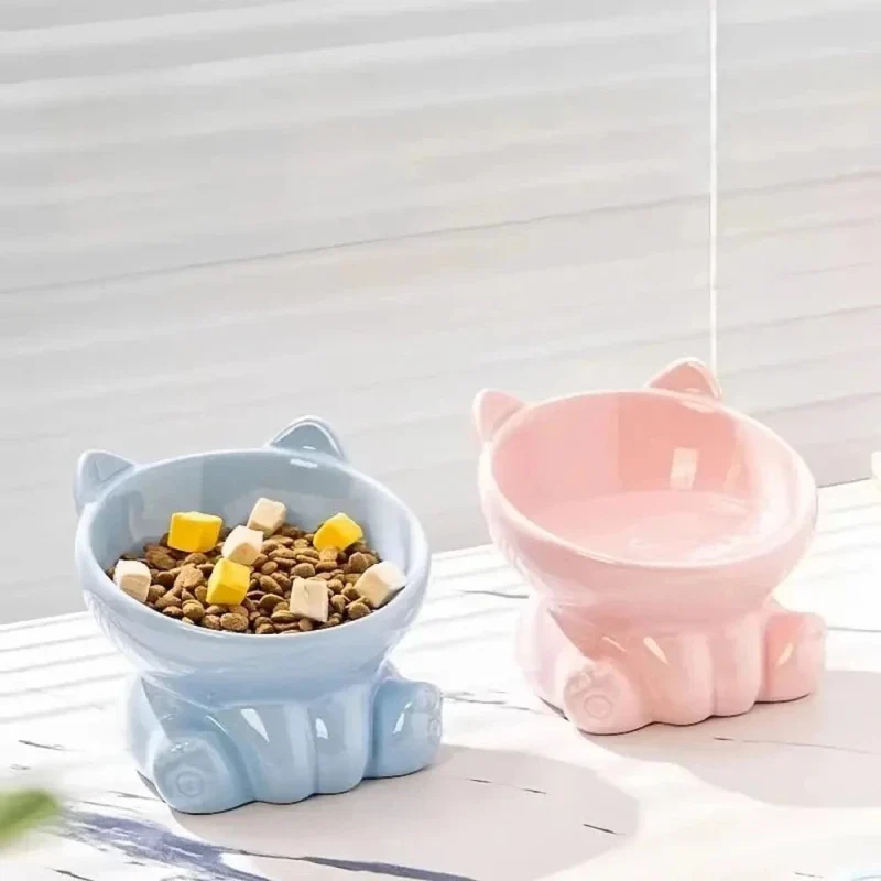 Bol en céramique pour chat - Hygiène naturelle | CeramBowl