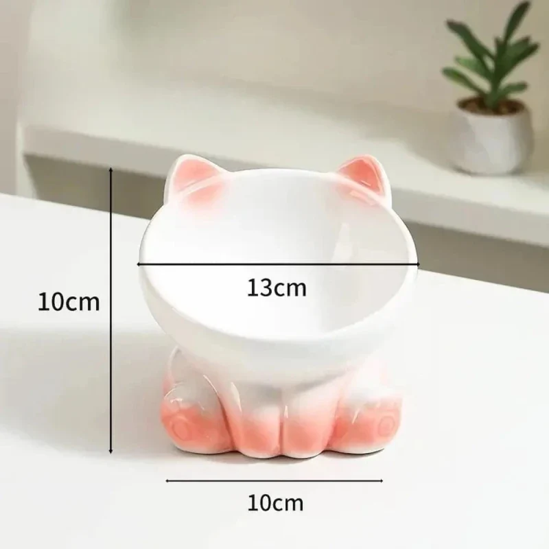 Bol en céramique pour chat - Hygiène naturelle | CeramBowl
