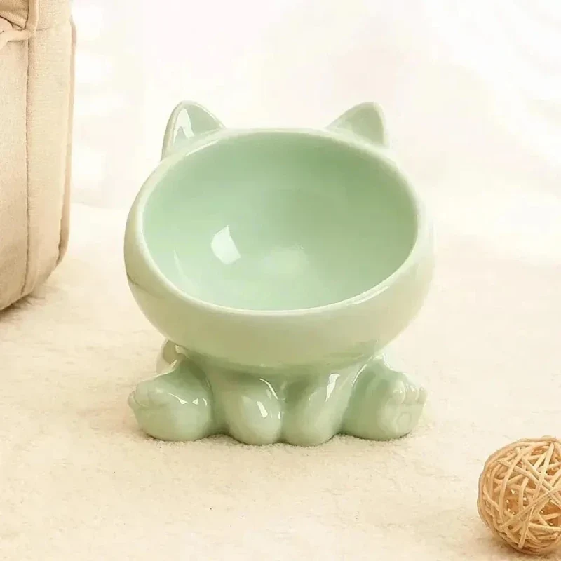 Bol en céramique pour chat - Hygiène naturelle | CeramBowl