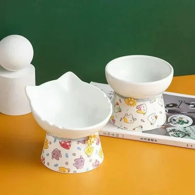 Gamelle céramique pour chat - Stabilité et confort optimal | PurrBowl