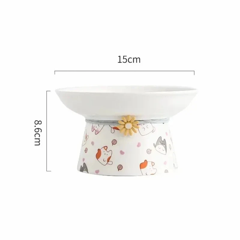 Gamelle céramique pour chat - Stabilité et confort optimal | PurrBowl