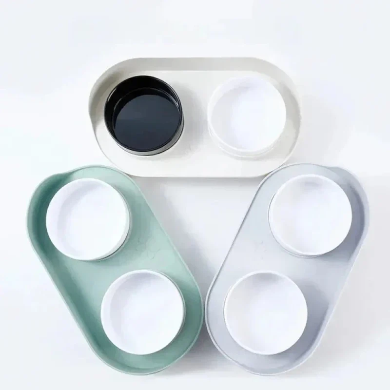 Bol double pour chat - 2-en-1 pratique | DuoBowl