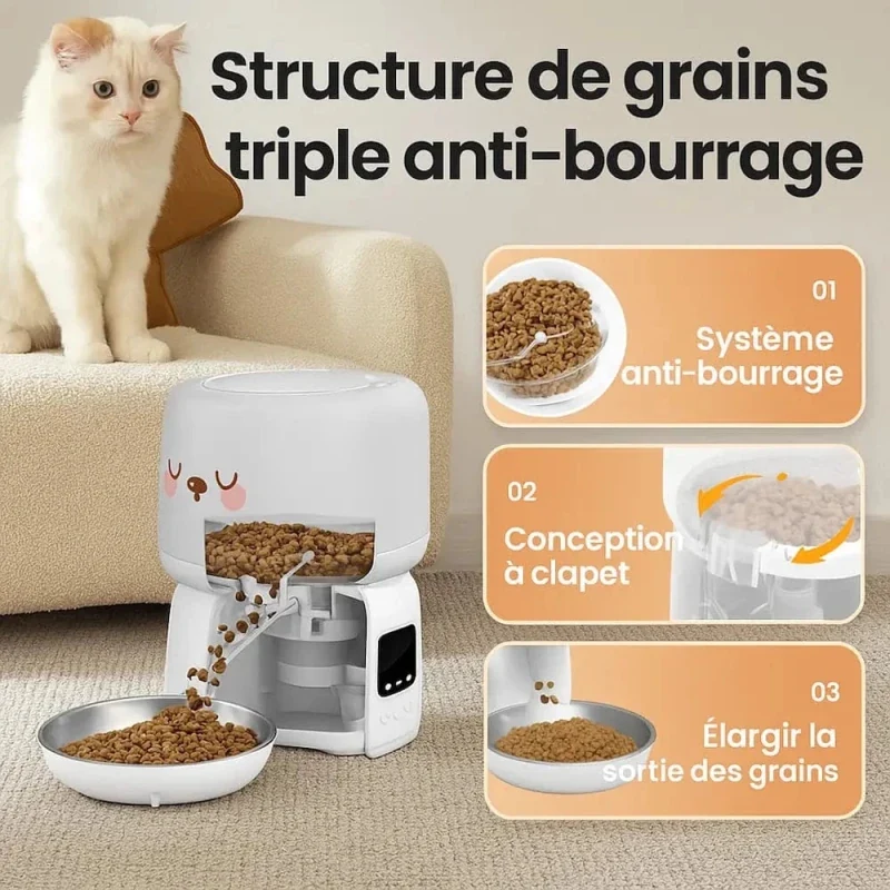 Mangeoire automatique chat – Repas programmés | AutoFeed