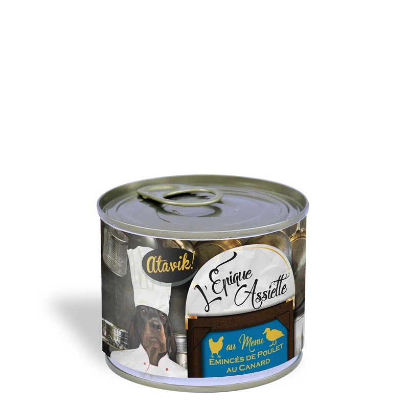 Pâtées l'Epique Assiette pour chiens - Atavik