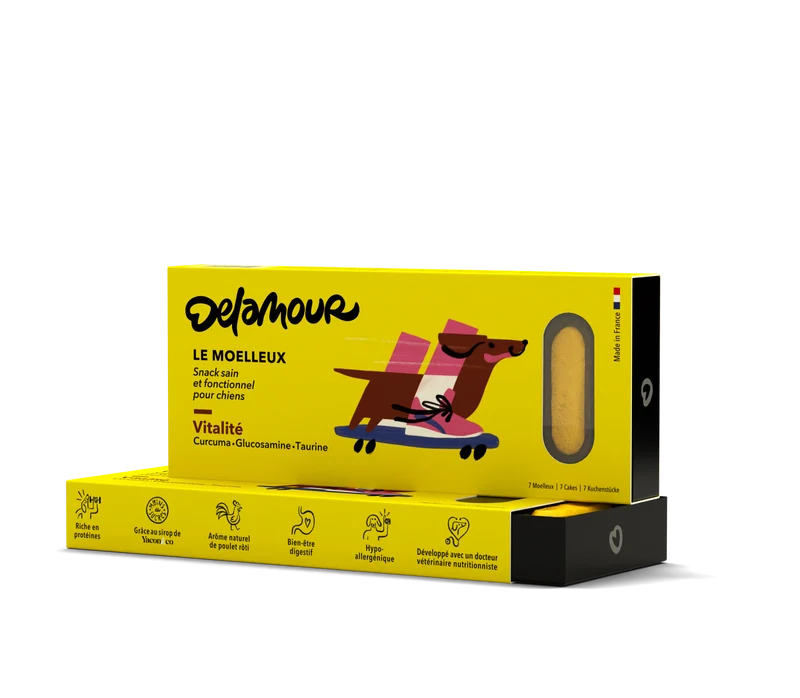 Snack pour chien - Le Moelleux par Delamour Paris