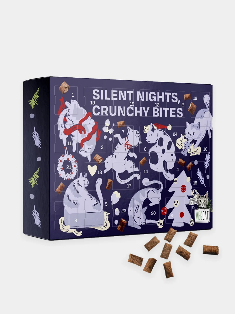 Calendrier de l’Avent VEGDOG 2026 pour chat | Friandises vegan
