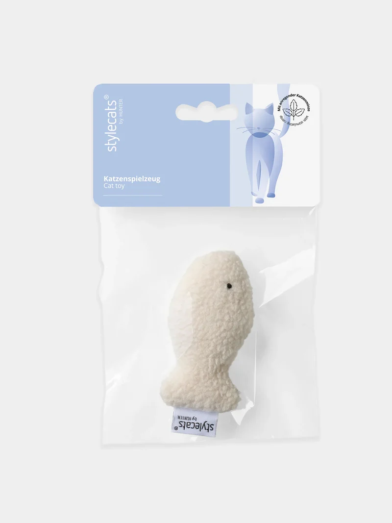 Jouet pour chat - Poisson effet mouton 🐟 - Hunter stylecats