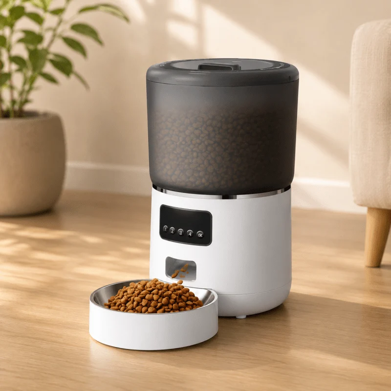 Gamelle automatique chat - Repas réguliers | Croqibox