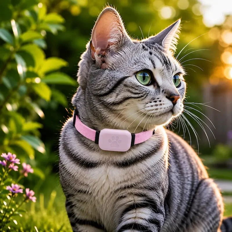 Collier de localisation pour chat - Zéro fugue | Trakomi