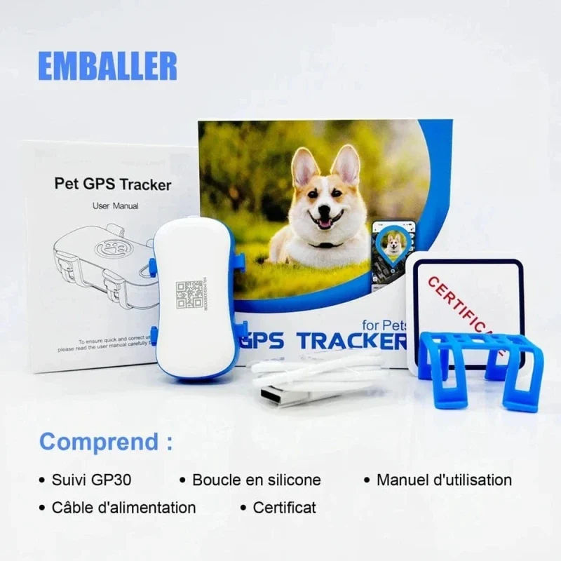 Collier GPS chat avec abonnement - Suivi live | PawLink