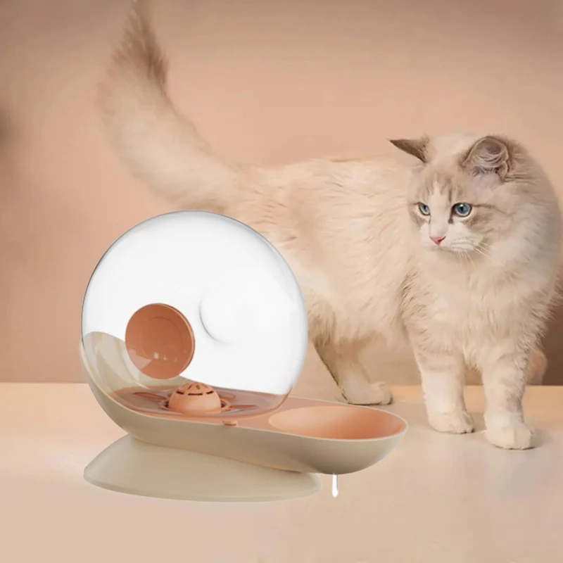 fontaine à eau chat sans électricité escargot