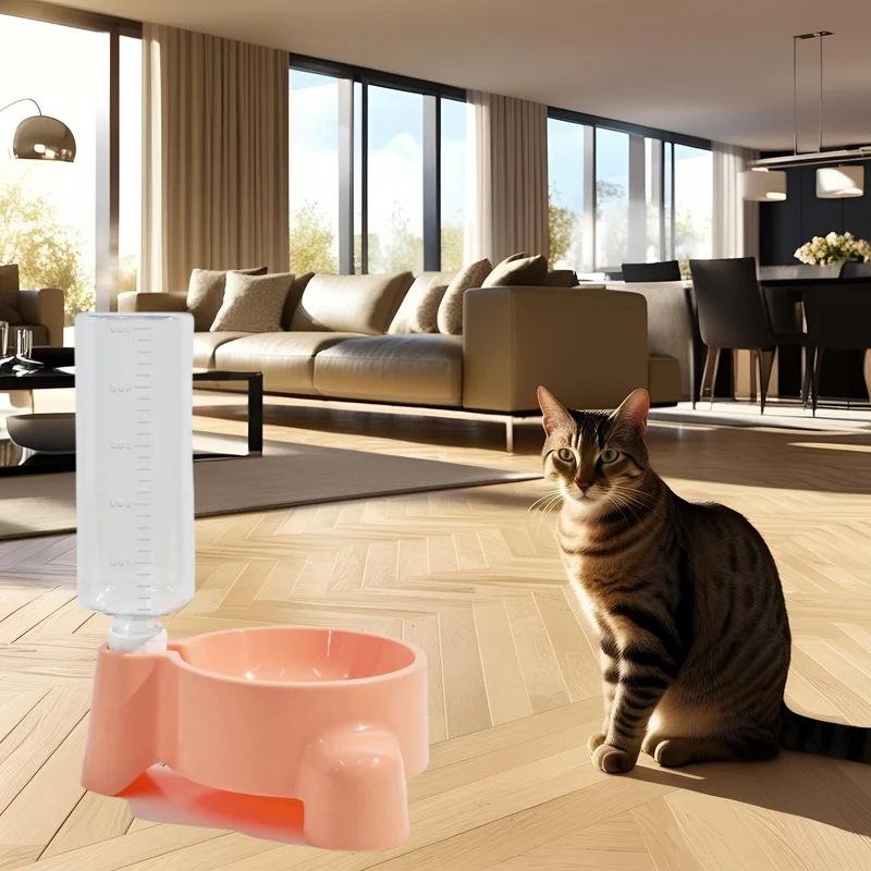 distributeur eau chat surélevé