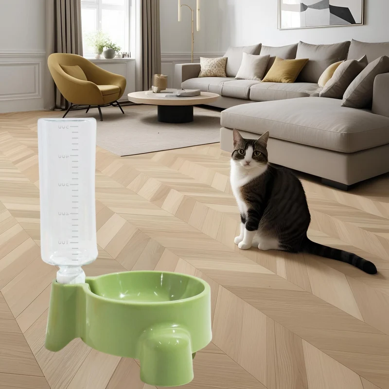 distributeur eau chat surélevé