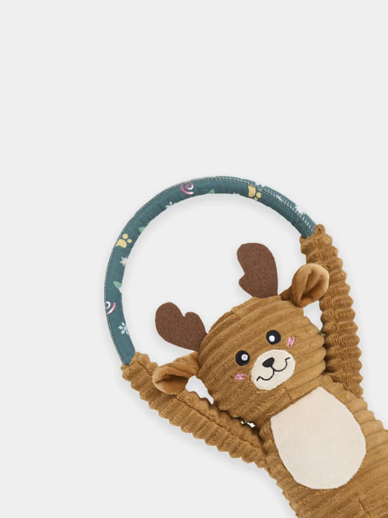 Peluche pour chien de Noël - RopeTugz Reindeer - Zippy Paws