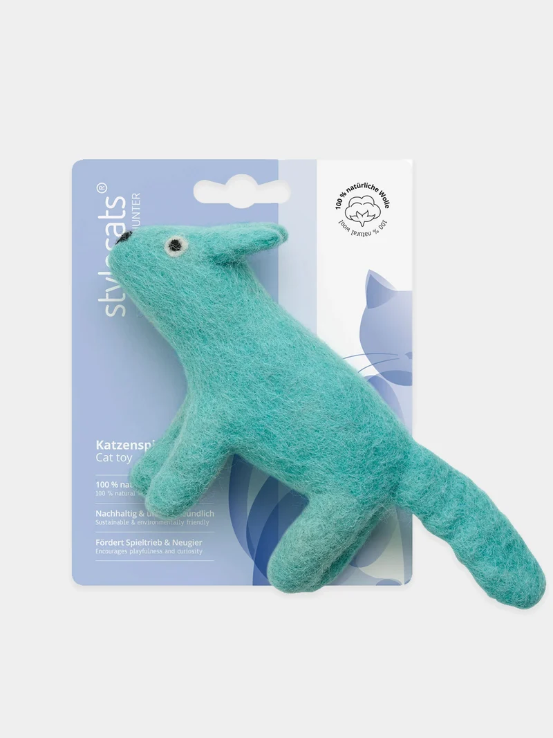 Jouet pour chat en laine - Renard 🦊 - Hunter stylecats
