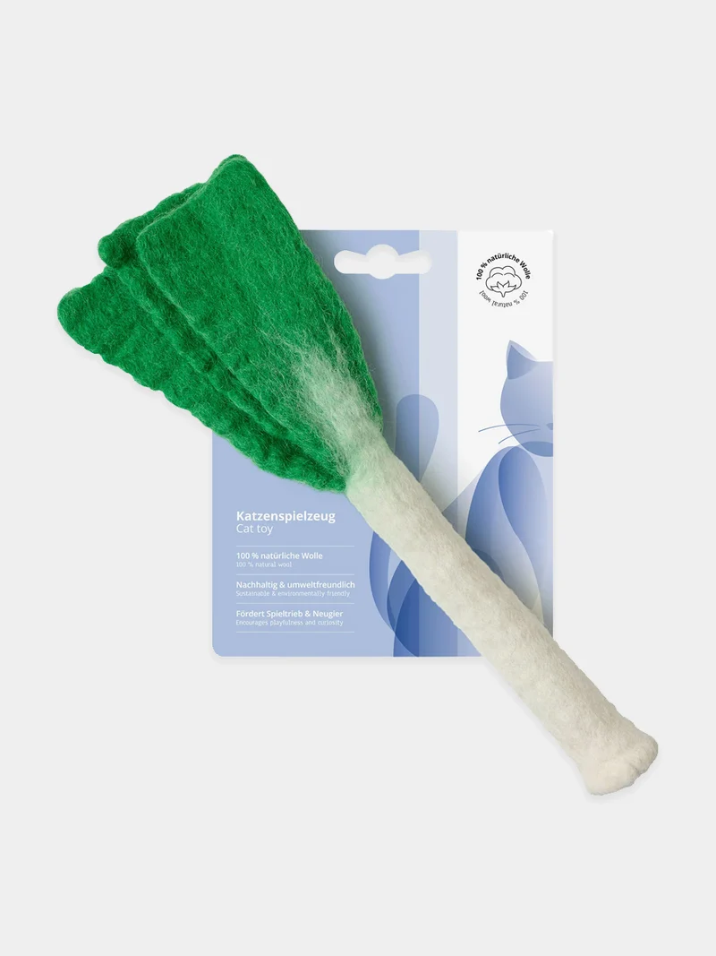 Jouet pour chat en laine - Poireaux 🧺 - Hunter stylecats
