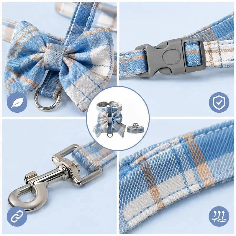 Harnais chat design - Élégant & sécurisé | StyleCat