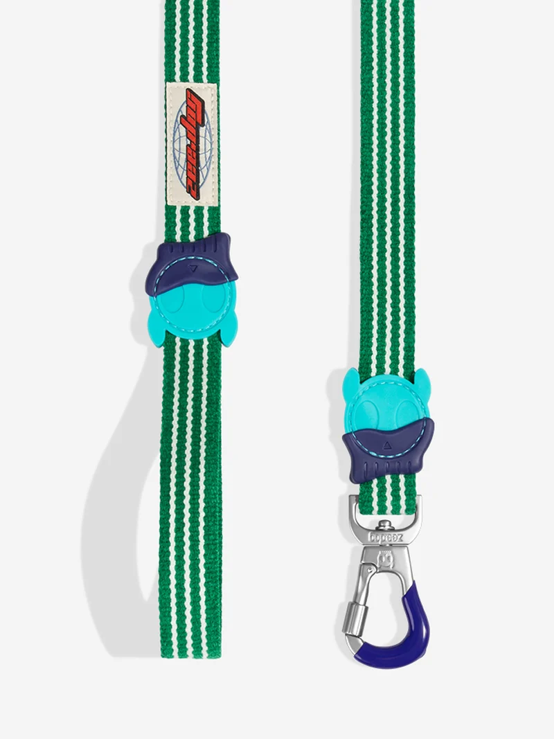 Laisse pour chien - Velvet Vibes Vert - Zee.Dog