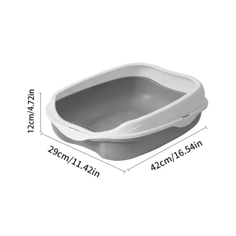 Bac à litière anti-projection - Propreté assurée | CleanShield