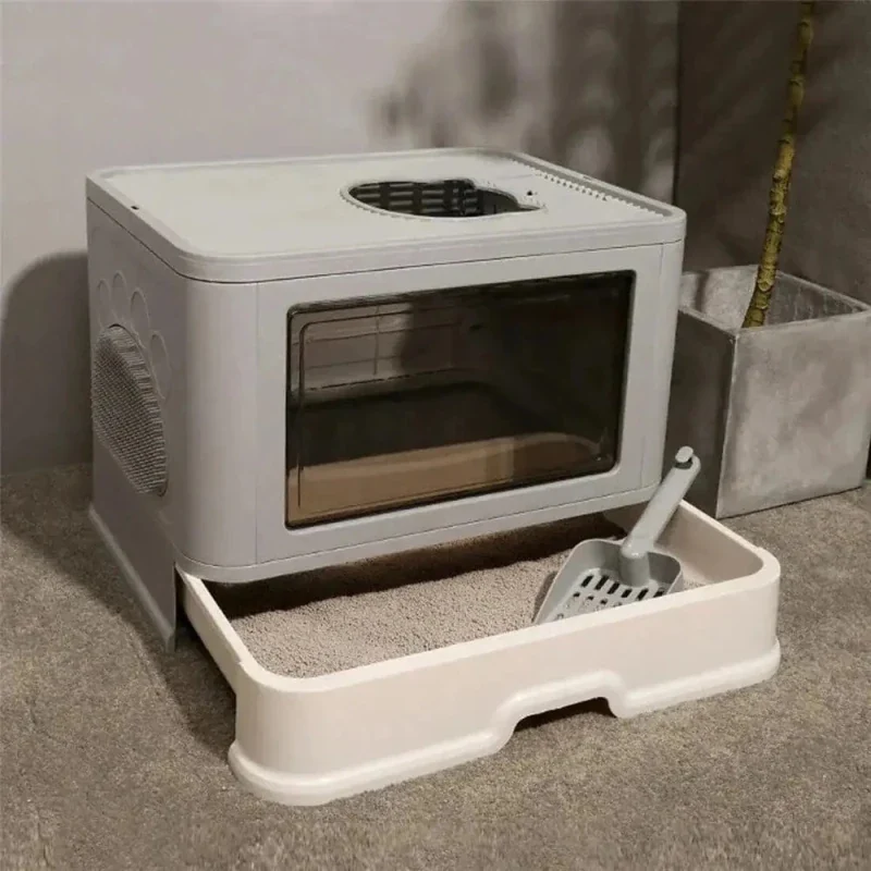 Maison de toilette XXL pour chat - Pratique & anti-odeurs | FéliXL
