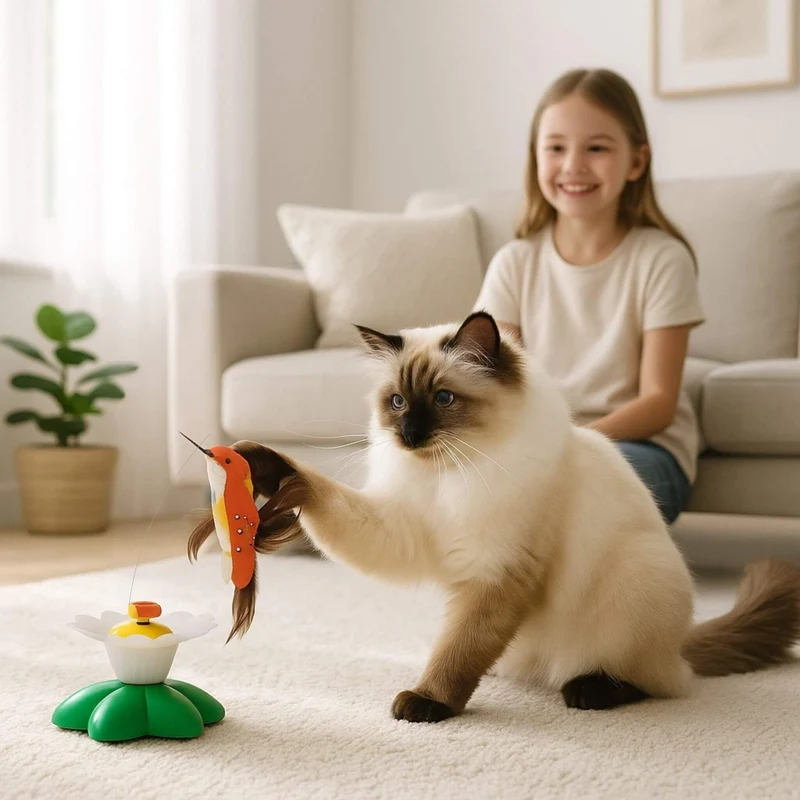Jouet oiseau pour chat | Ballet d’Oiseau
