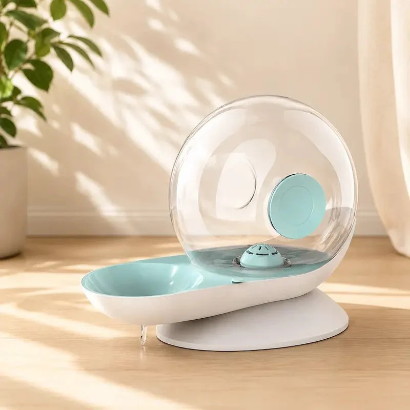 Fontaine à eau chat escargot – Design ludique | SnailFlow