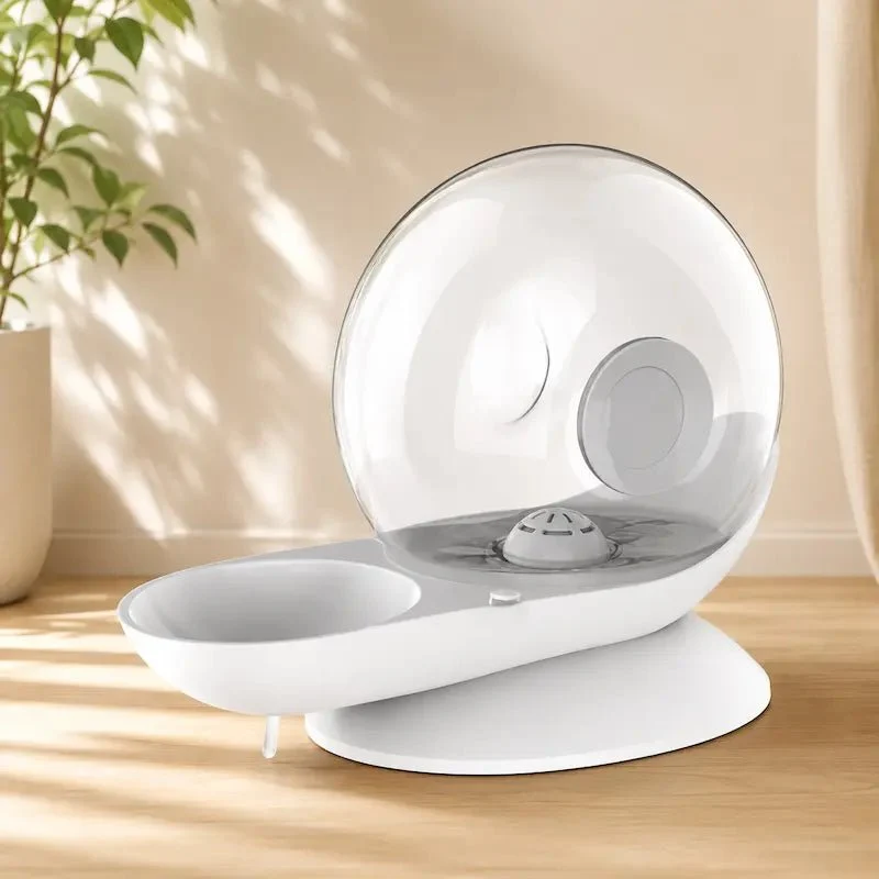 Fontaine à eau chat escargot – Design ludique | SnailFlow