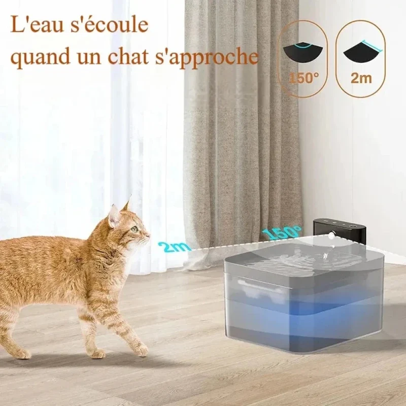 Fontaine à eau chat sans fil - Liberté totale | FreeFlow