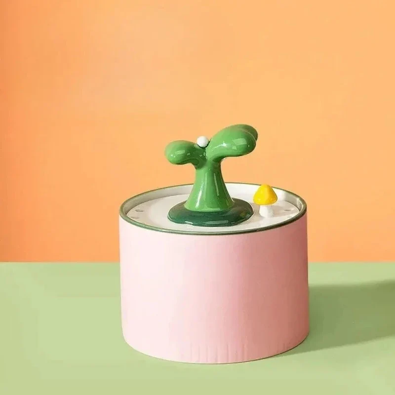 Fontaine à eau pour chat ultra silencieuse céramique | ZenCeram