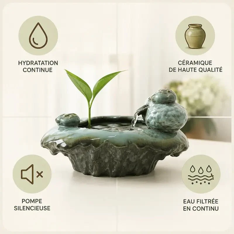Fontaine à eau chat grenouille - Design ludique | FrogFlow