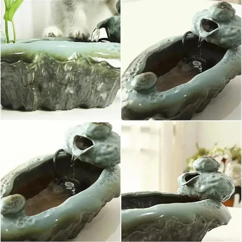 Fontaine à eau chat grenouille - Design ludique | FrogFlow