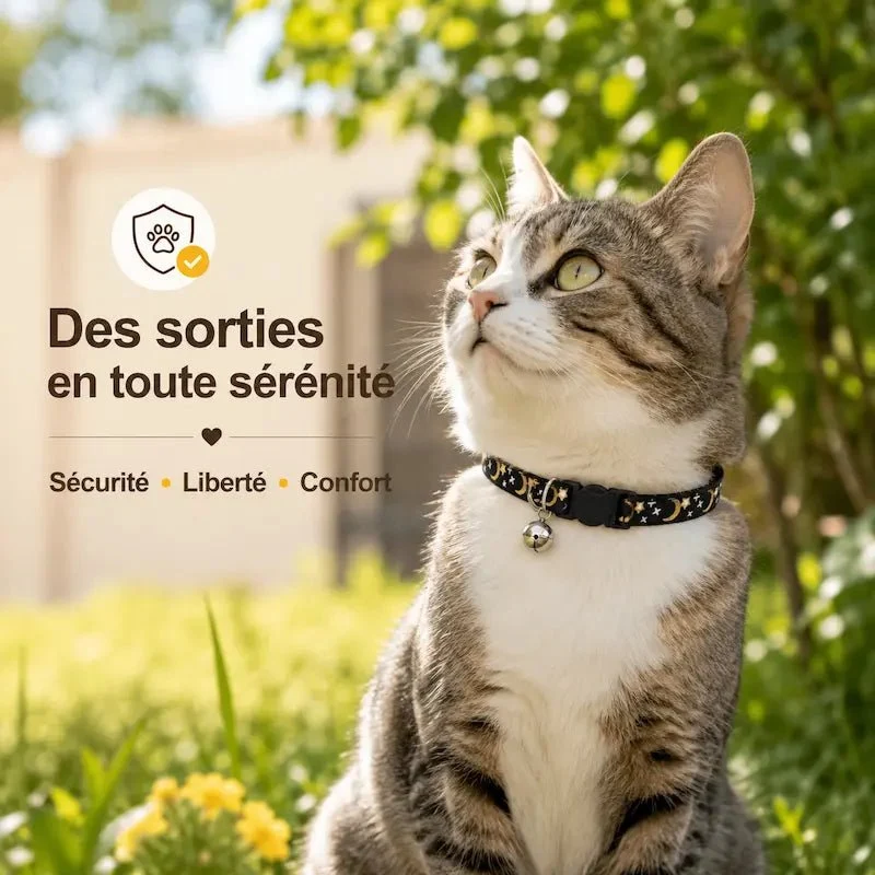Collier chat anti-étranglement – Libération rapide | BreakAway