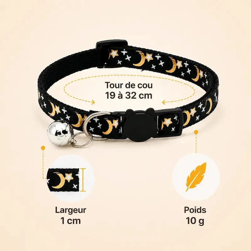 Collier chat anti-étranglement – Libération rapide | BreakAway