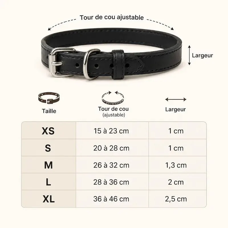 Collier cuir pour chat – Élégance & confort | LeatherCat