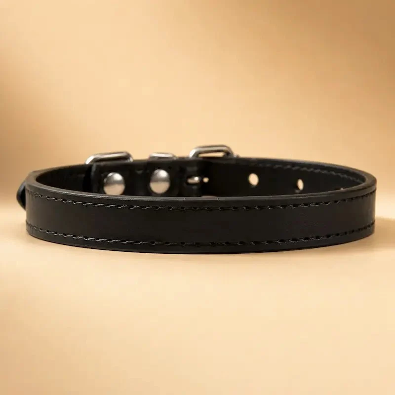 Collier cuir pour chat – Élégance & confort | LeatherCat