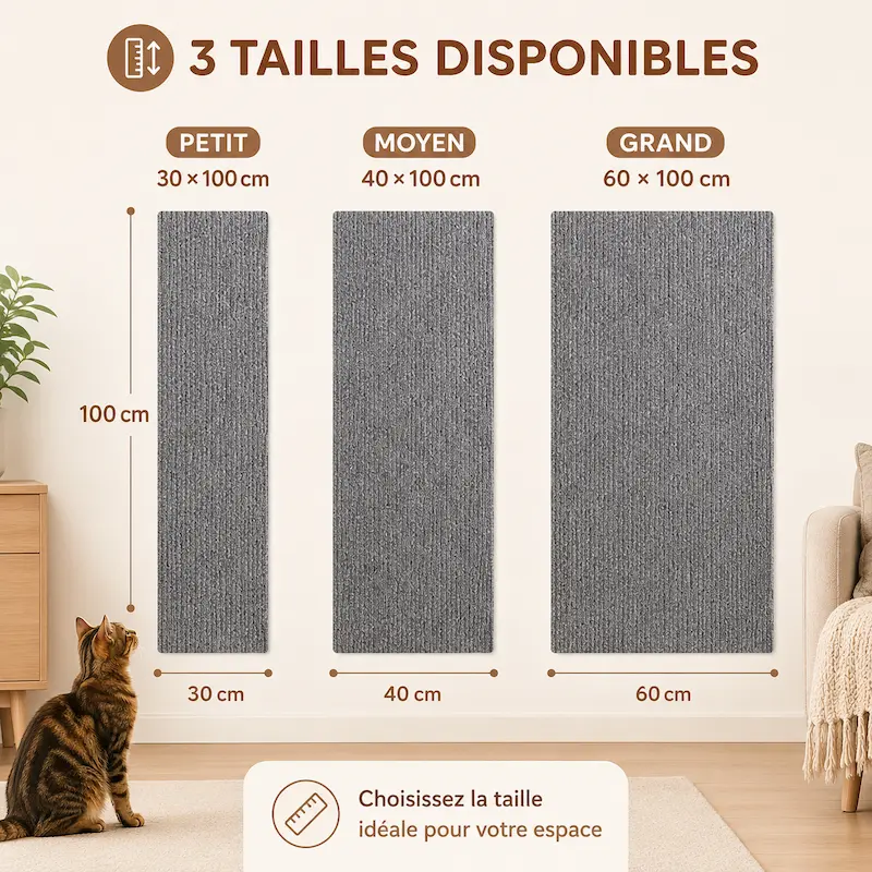 Griffoir chat mural - Gain de place | FéliWall