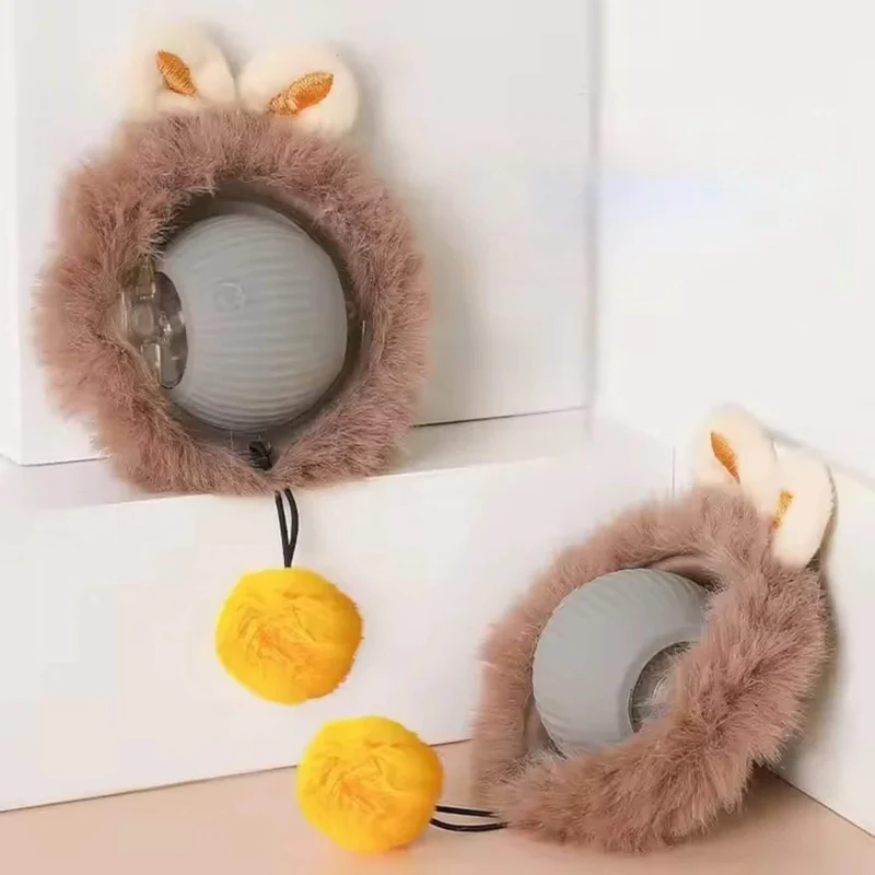 jouet pour chat | La Balle Fougueuse Lapin