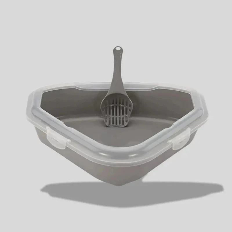Litière d’angle pour chat - Gain de place | CornerCat