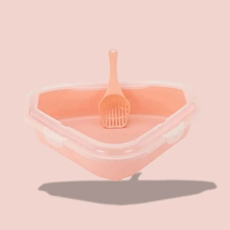 Litière d’angle pour chat - Gain de place | CornerCat