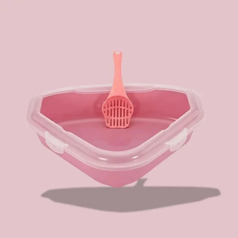 Litière d’angle pour chat - Gain de place | CornerCat