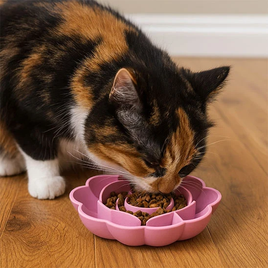Gamelle anti glouton chat | FloralEat