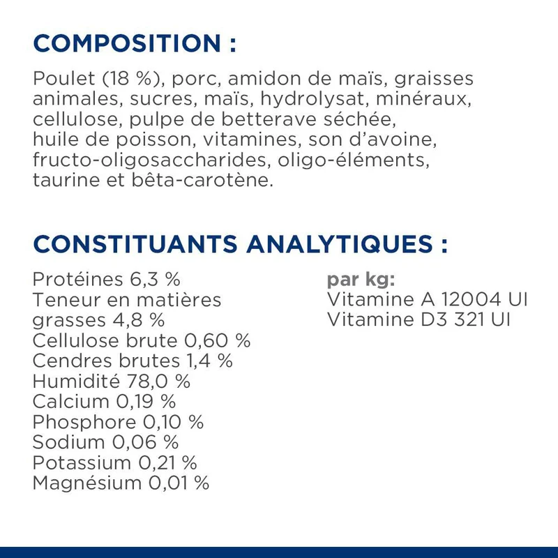 Hill's PRESCRIPTION DIET k/d Kidney Mousse pour Chat