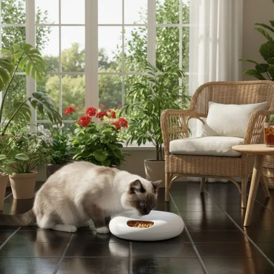 gamelle automatique chat Gourmet Frigo